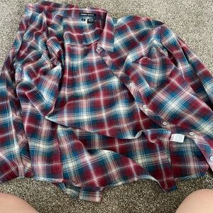 Plaid top